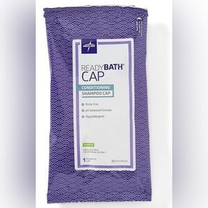 5 Rinse Free Shampoo & Conditioner Caps Medline Ready Bath
